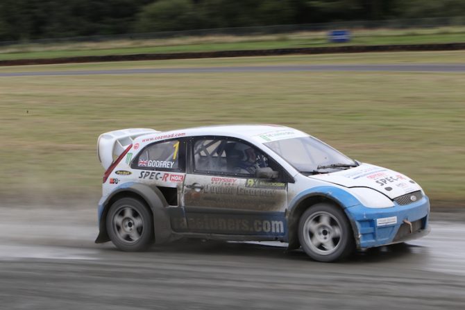 Godfrey takes easy win at Pembrey in MSA British Rallycross