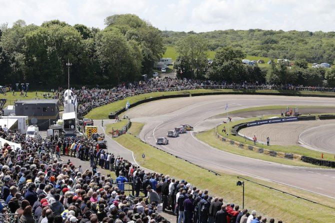 Host of British entries for Lydden Hill and World Rallycross