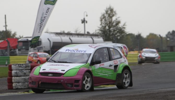 Godfrey makes it a double at Croft to win the MSA British Rallycross Grand Prix