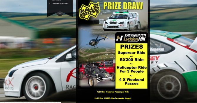 British Rallycross launches Prize Draw