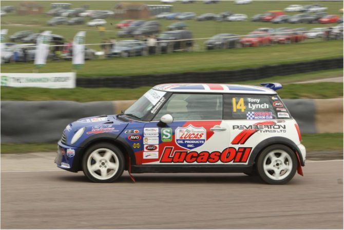 Lynch flies flag for British Rallycross at Coventry Motofest