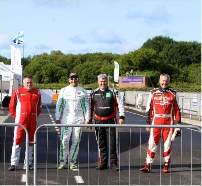 Sohlberg reacently starred at Pembrey in the British Rallycross Championship