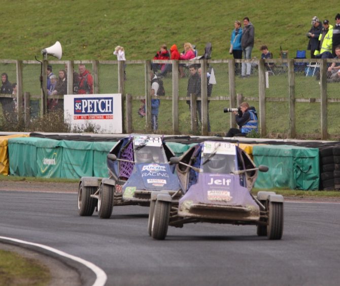 Godfrey makes it a double at Croft to win the MSA British Rallycross Grand Prix