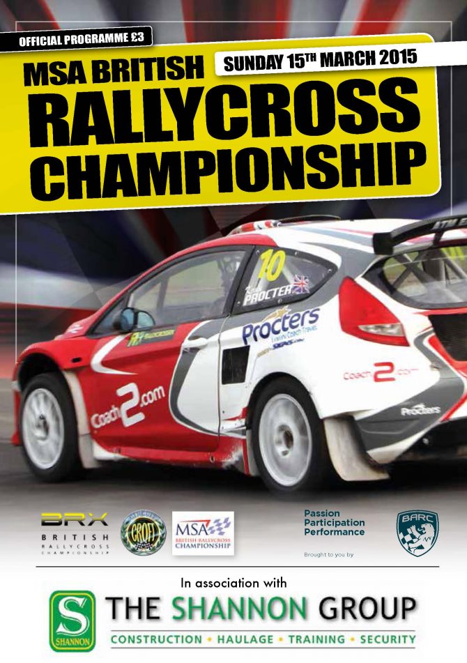 Event Programmes will also be available at the Circuit 